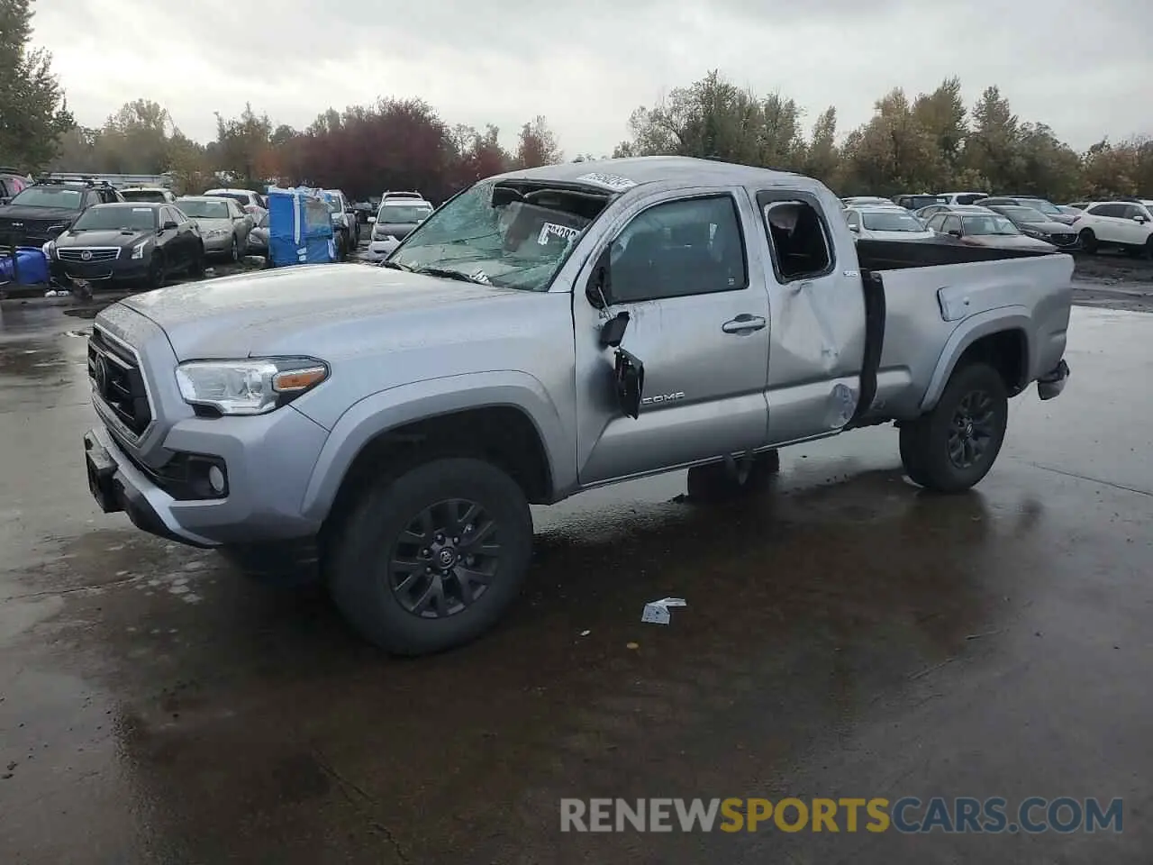 1 Photograph of a damaged car 3TYSZ5AN7LT006972 TOYOTA TACOMA 2020