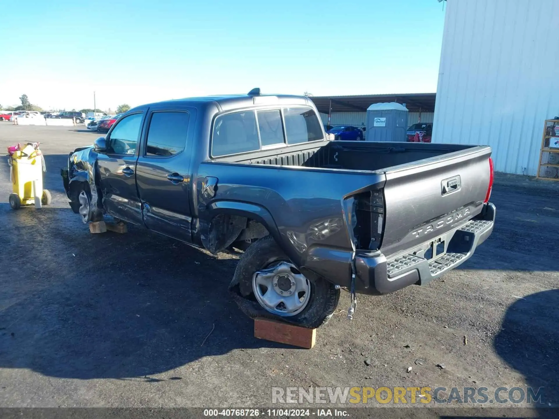 3 Photograph of a damaged car 5TFAX5GN0LX167906 TOYOTA TACOMA 2020