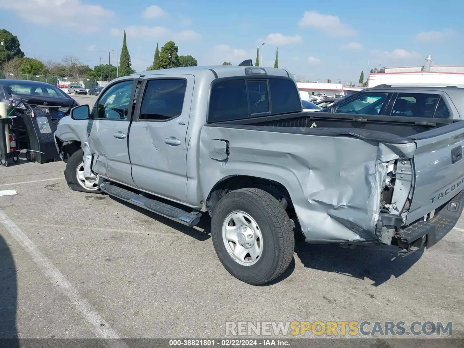 3 Photograph of a damaged car 5TFAX5GN0LX186181 TOYOTA TACOMA 2020