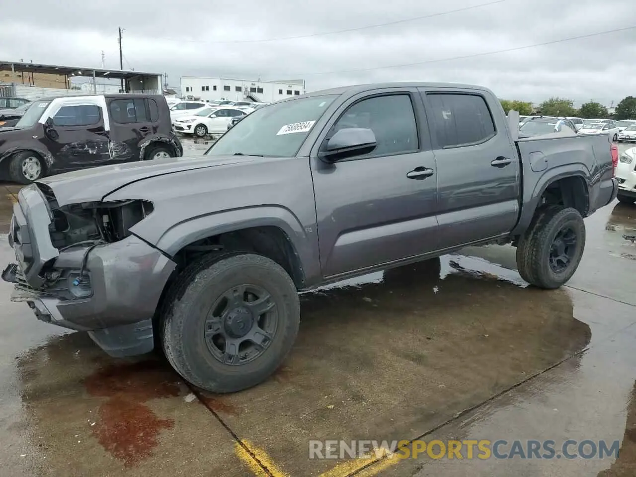 1 Photograph of a damaged car 5TFAX5GN0LX188013 TOYOTA TACOMA 2020