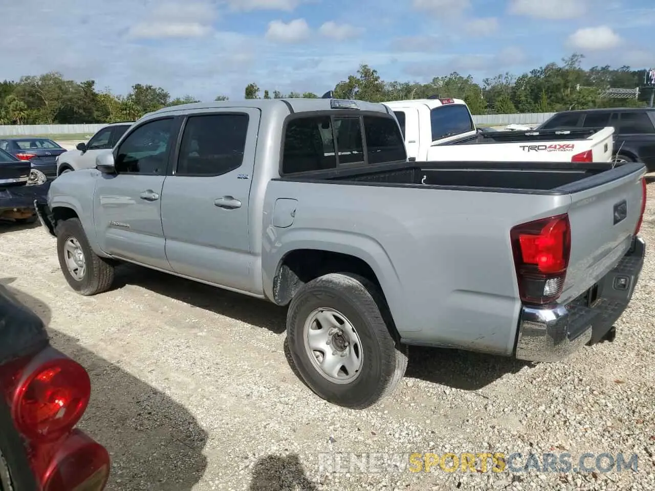 2 Photograph of a damaged car 5TFAX5GN1LX166327 TOYOTA TACOMA 2020