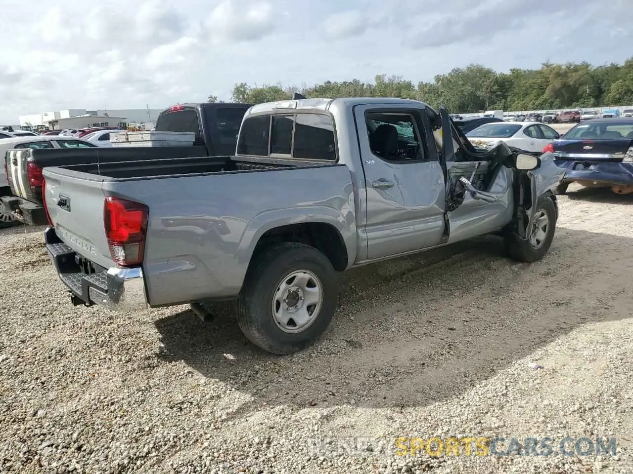 3 Photograph of a damaged car 5TFAX5GN1LX166327 TOYOTA TACOMA 2020