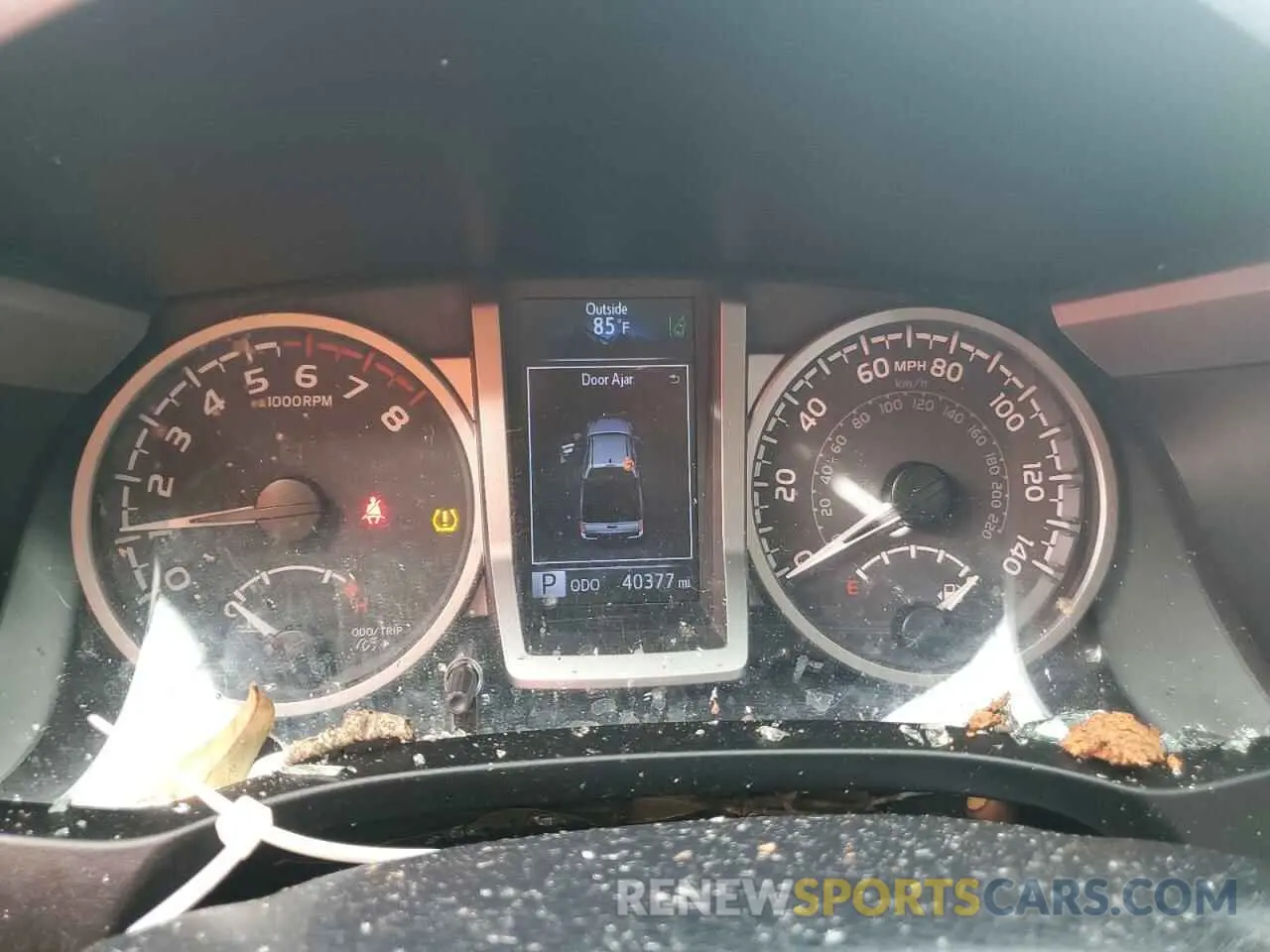 9 Photograph of a damaged car 5TFAX5GN1LX166327 TOYOTA TACOMA 2020