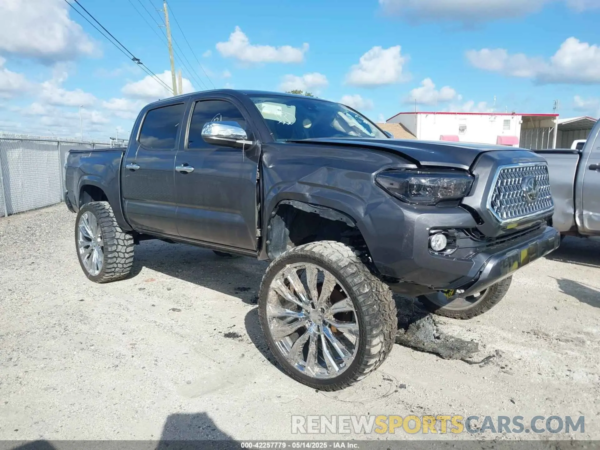 1 Photograph of a damaged car 5TFAX5GN2LX168118 TOYOTA TACOMA 2020
