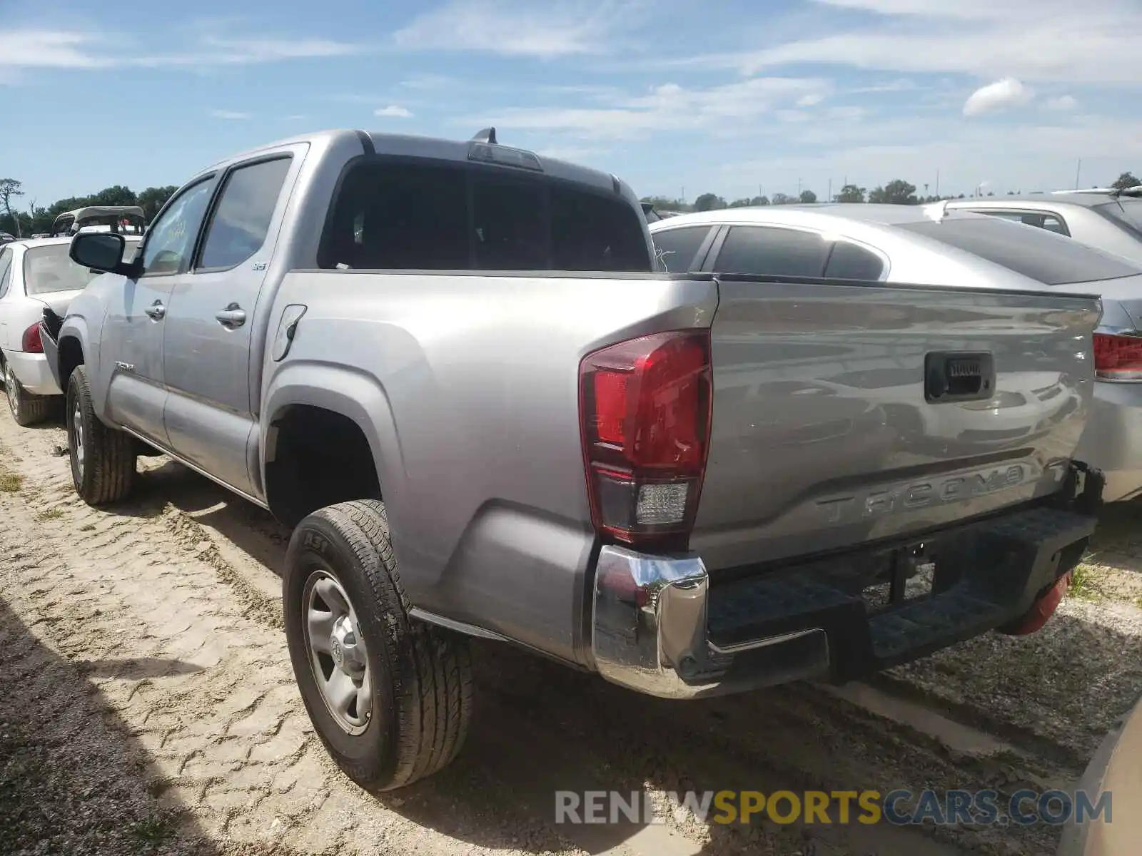 3 Photograph of a damaged car 5TFAX5GN2LX175005 TOYOTA TACOMA 2020