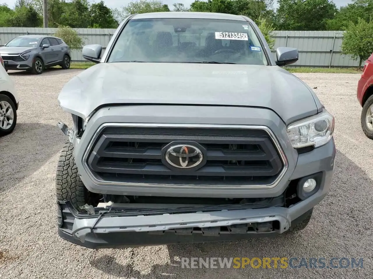 5 Photograph of a damaged car 5TFAX5GN2LX177711 TOYOTA TACOMA 2020