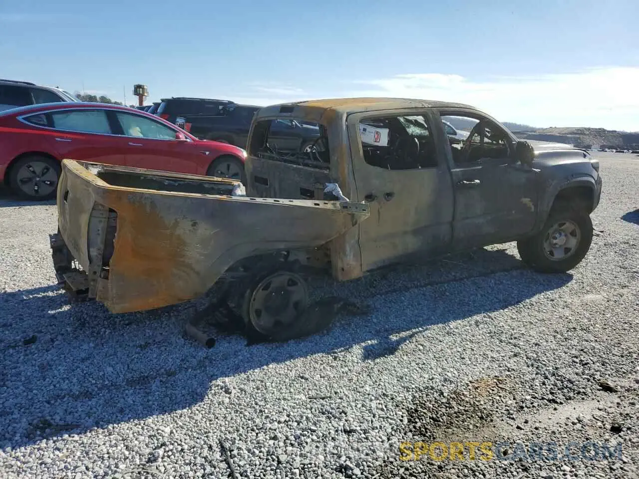 3 Photograph of a damaged car 5TFAX5GN2LX185985 TOYOTA TACOMA 2020