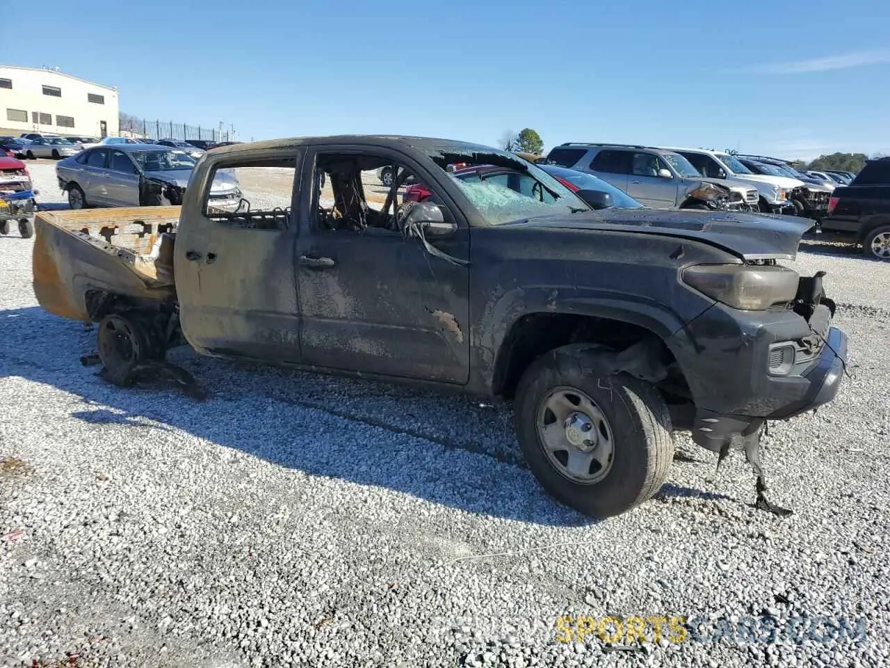 4 Photograph of a damaged car 5TFAX5GN2LX185985 TOYOTA TACOMA 2020