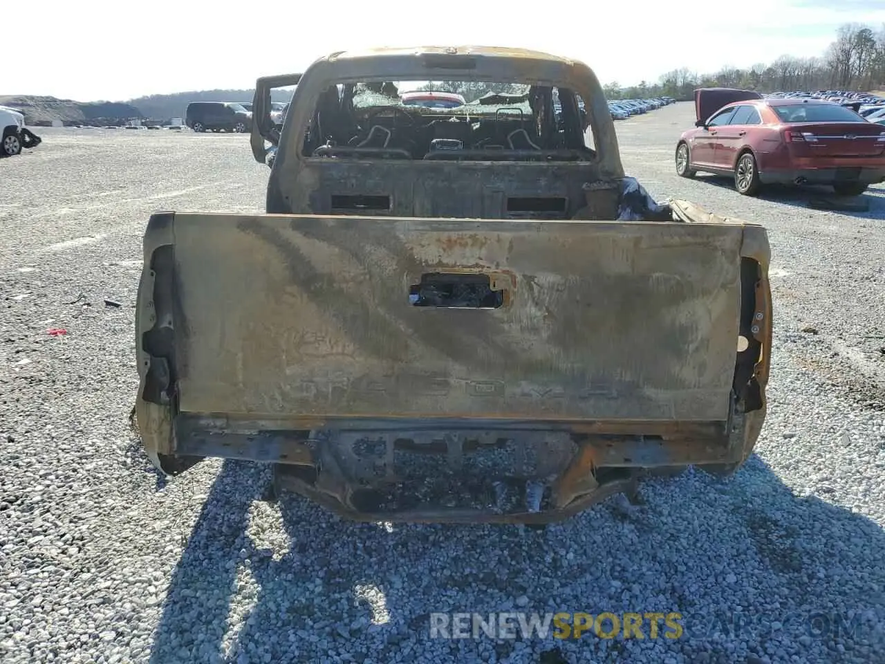 6 Photograph of a damaged car 5TFAX5GN2LX185985 TOYOTA TACOMA 2020