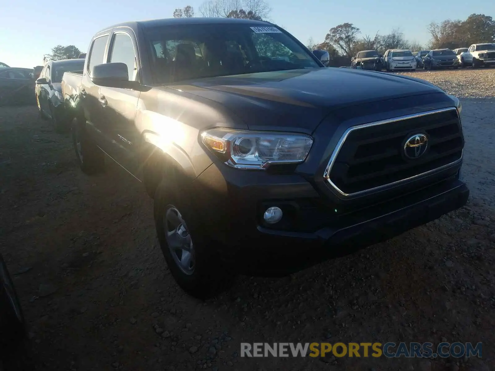 1 Photograph of a damaged car 5TFAX5GN3LX175501 TOYOTA TACOMA 2020
