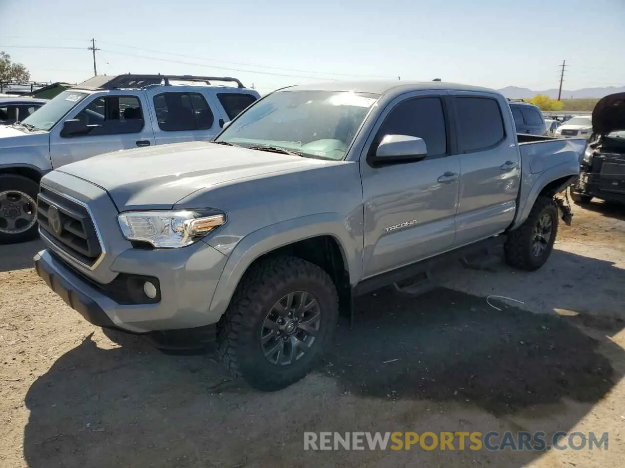 1 Photograph of a damaged car 5TFAX5GN3LX179077 TOYOTA TACOMA 2020