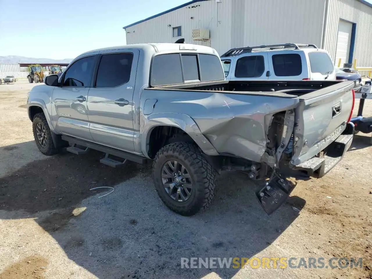 2 Photograph of a damaged car 5TFAX5GN3LX179077 TOYOTA TACOMA 2020
