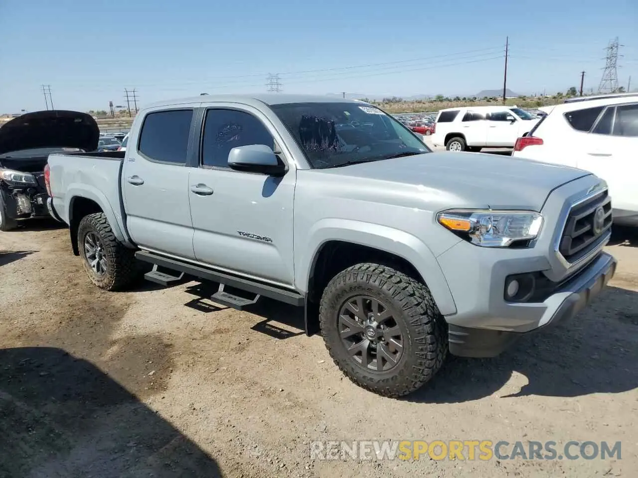 4 Photograph of a damaged car 5TFAX5GN3LX179077 TOYOTA TACOMA 2020