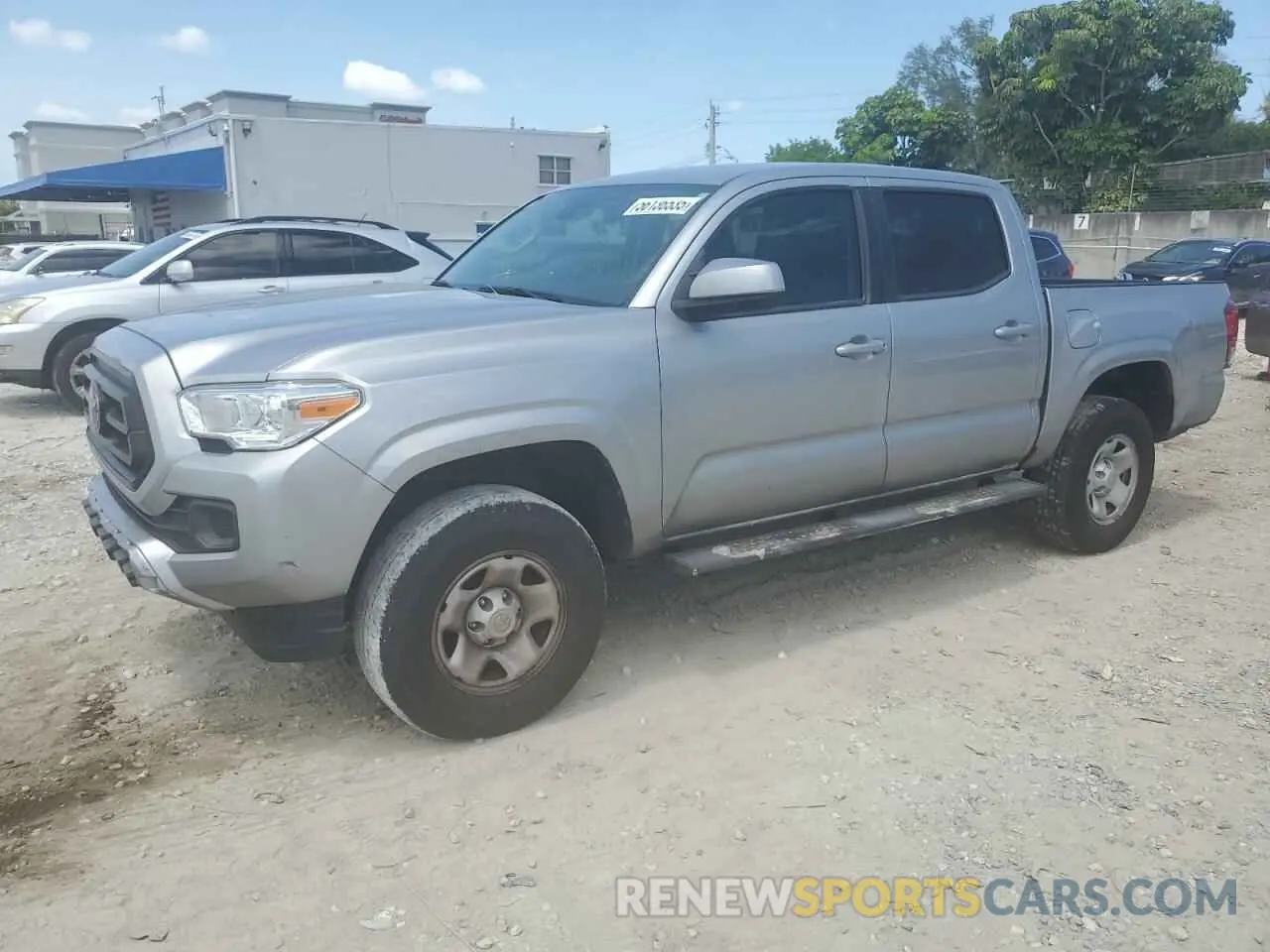 1 Photograph of a damaged car 5TFAX5GN3LX187762 TOYOTA TACOMA 2020