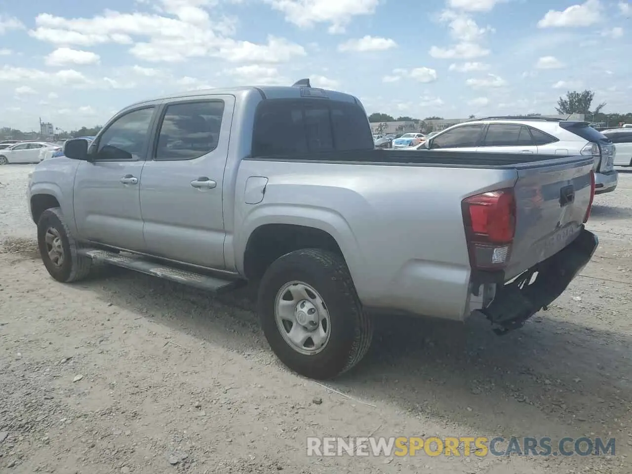 2 Photograph of a damaged car 5TFAX5GN3LX187762 TOYOTA TACOMA 2020