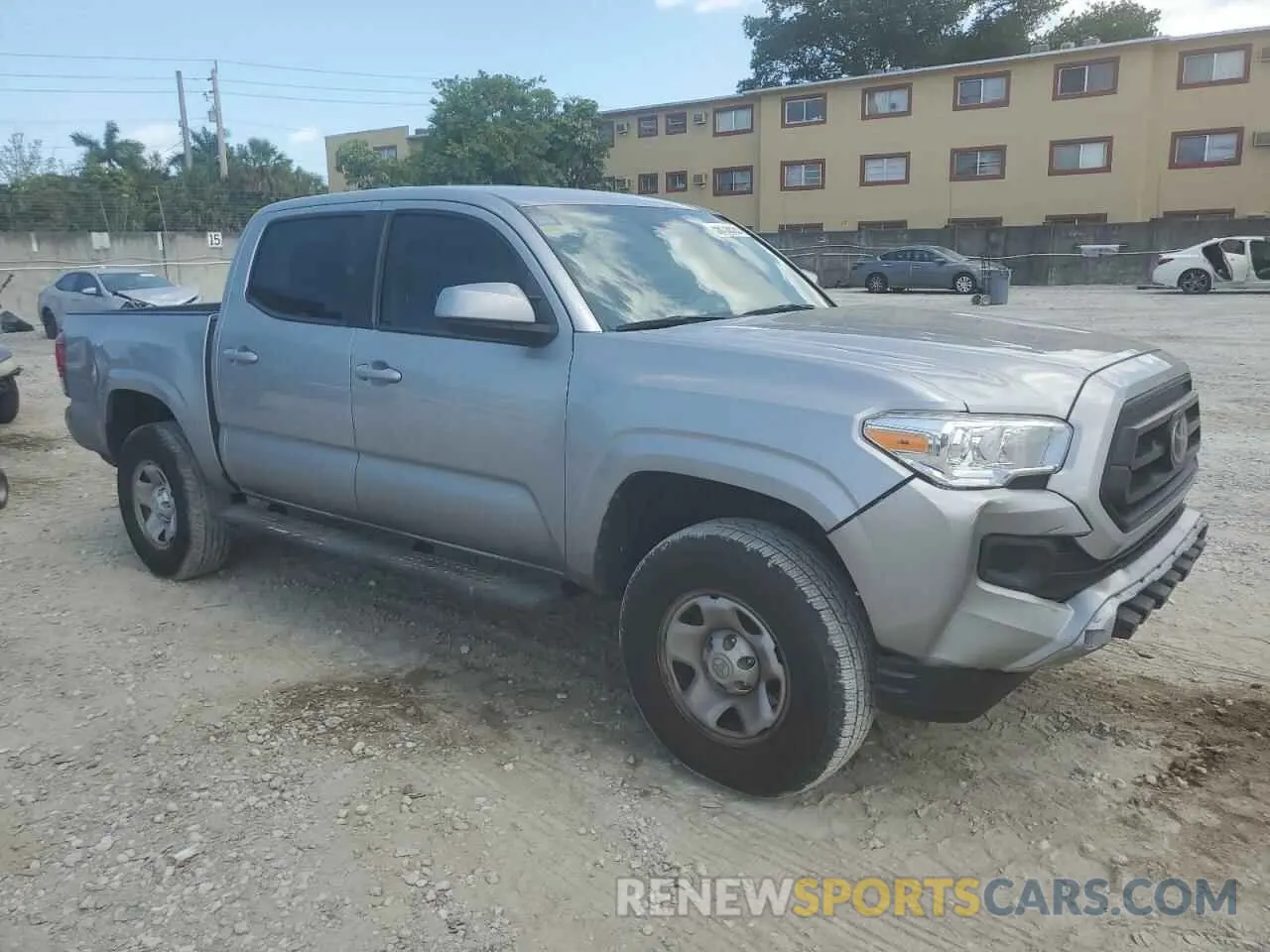 4 Photograph of a damaged car 5TFAX5GN3LX187762 TOYOTA TACOMA 2020