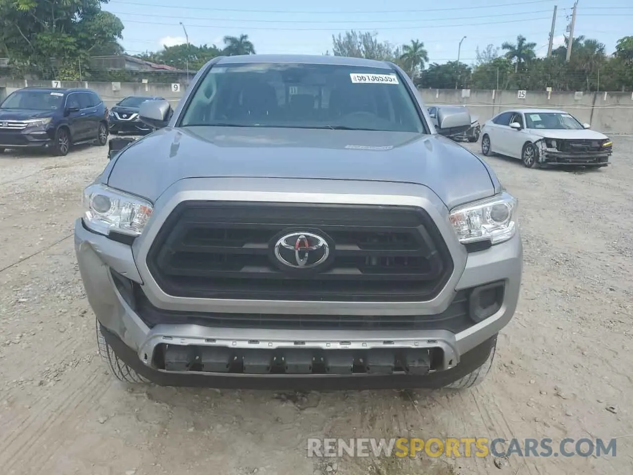 5 Photograph of a damaged car 5TFAX5GN3LX187762 TOYOTA TACOMA 2020