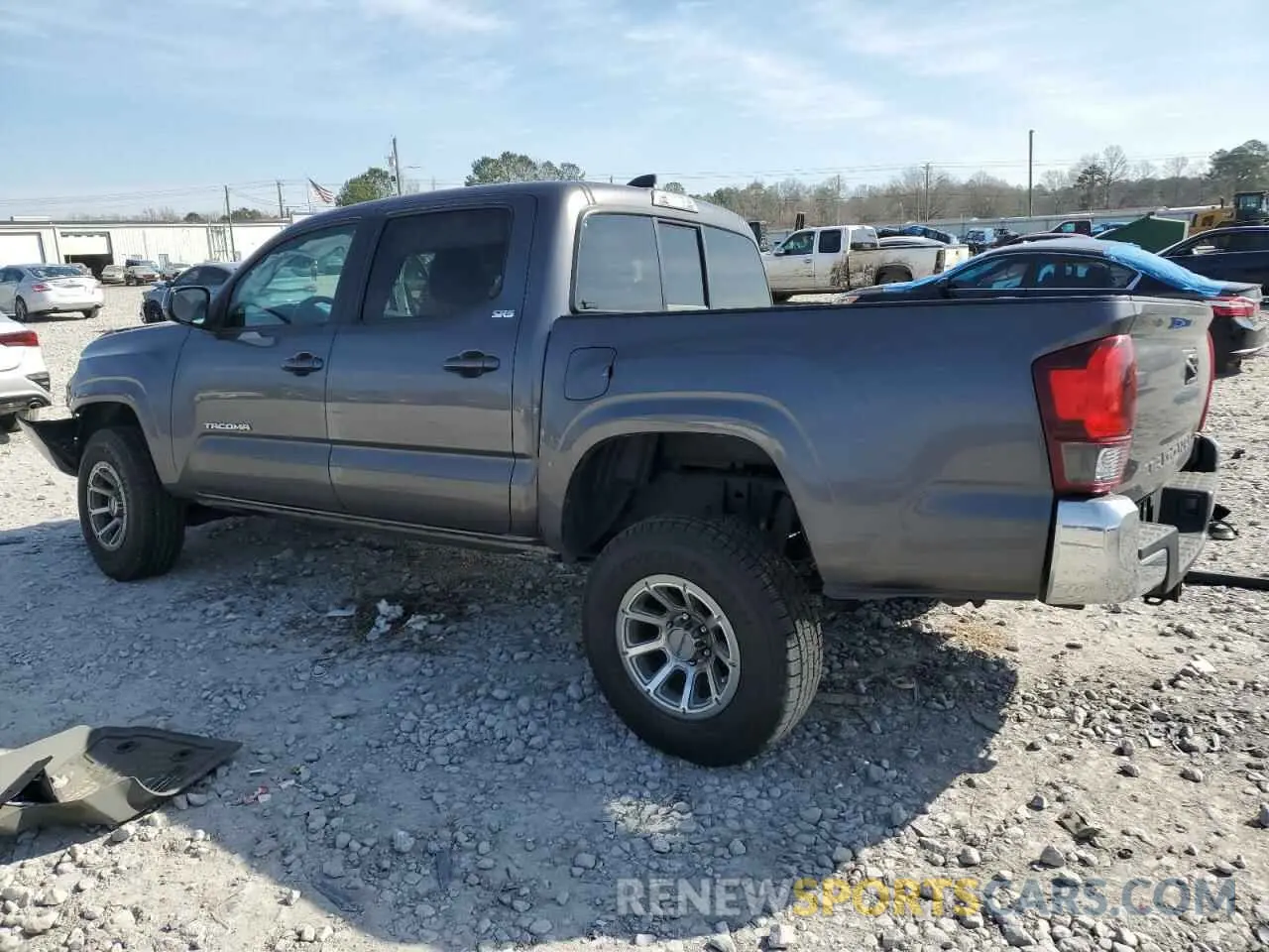 2 Photograph of a damaged car 5TFAX5GN4LX175751 TOYOTA TACOMA 2020