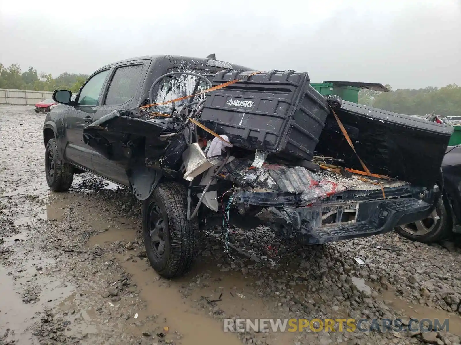 3 Photograph of a damaged car 5TFAX5GN4LX176284 TOYOTA TACOMA 2020