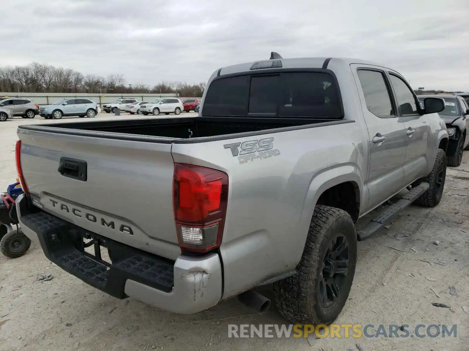 4 Photograph of a damaged car 5TFAX5GN5LX167545 TOYOTA TACOMA 2020