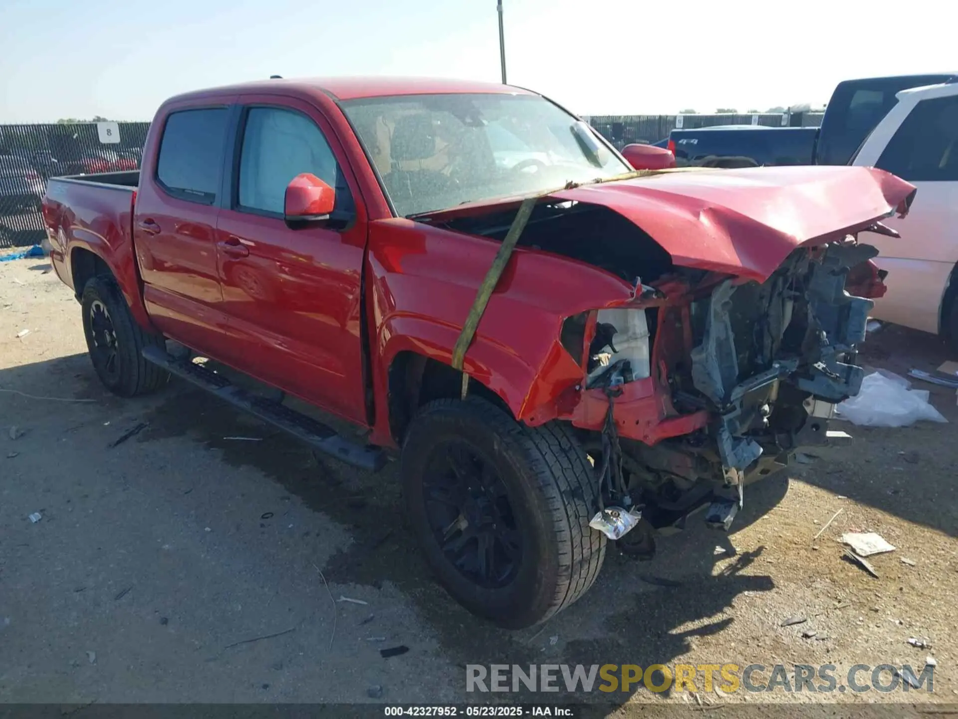 1 Photograph of a damaged car 5TFAX5GN5LX168257 TOYOTA TACOMA 2020