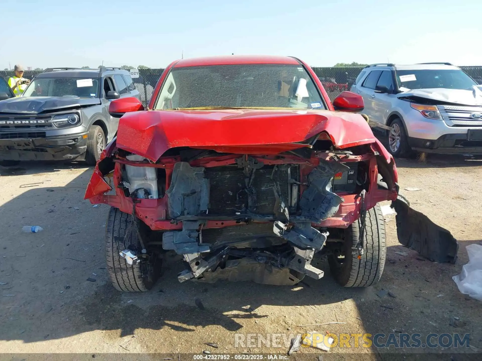 13 Photograph of a damaged car 5TFAX5GN5LX168257 TOYOTA TACOMA 2020