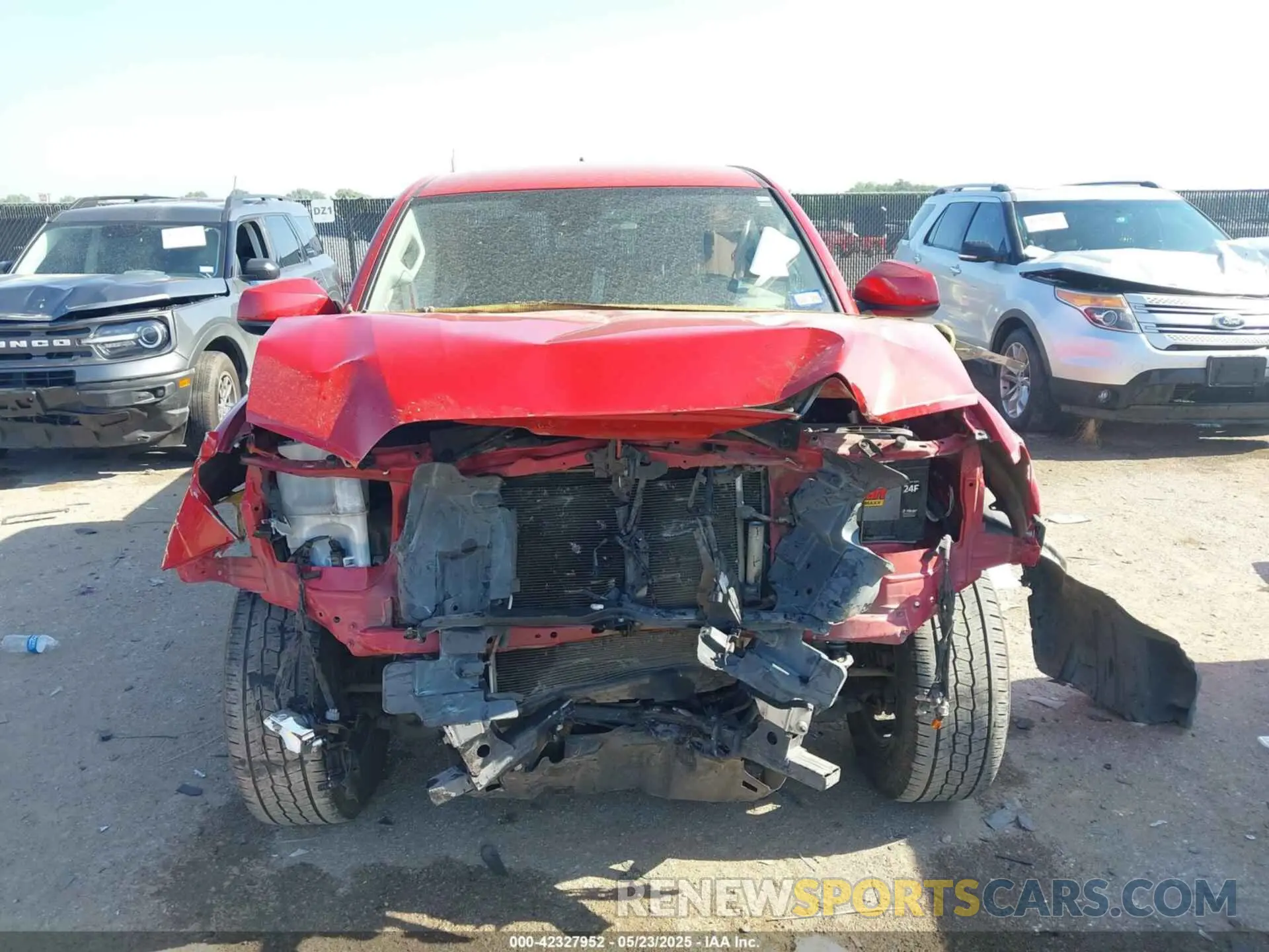 6 Photograph of a damaged car 5TFAX5GN5LX168257 TOYOTA TACOMA 2020