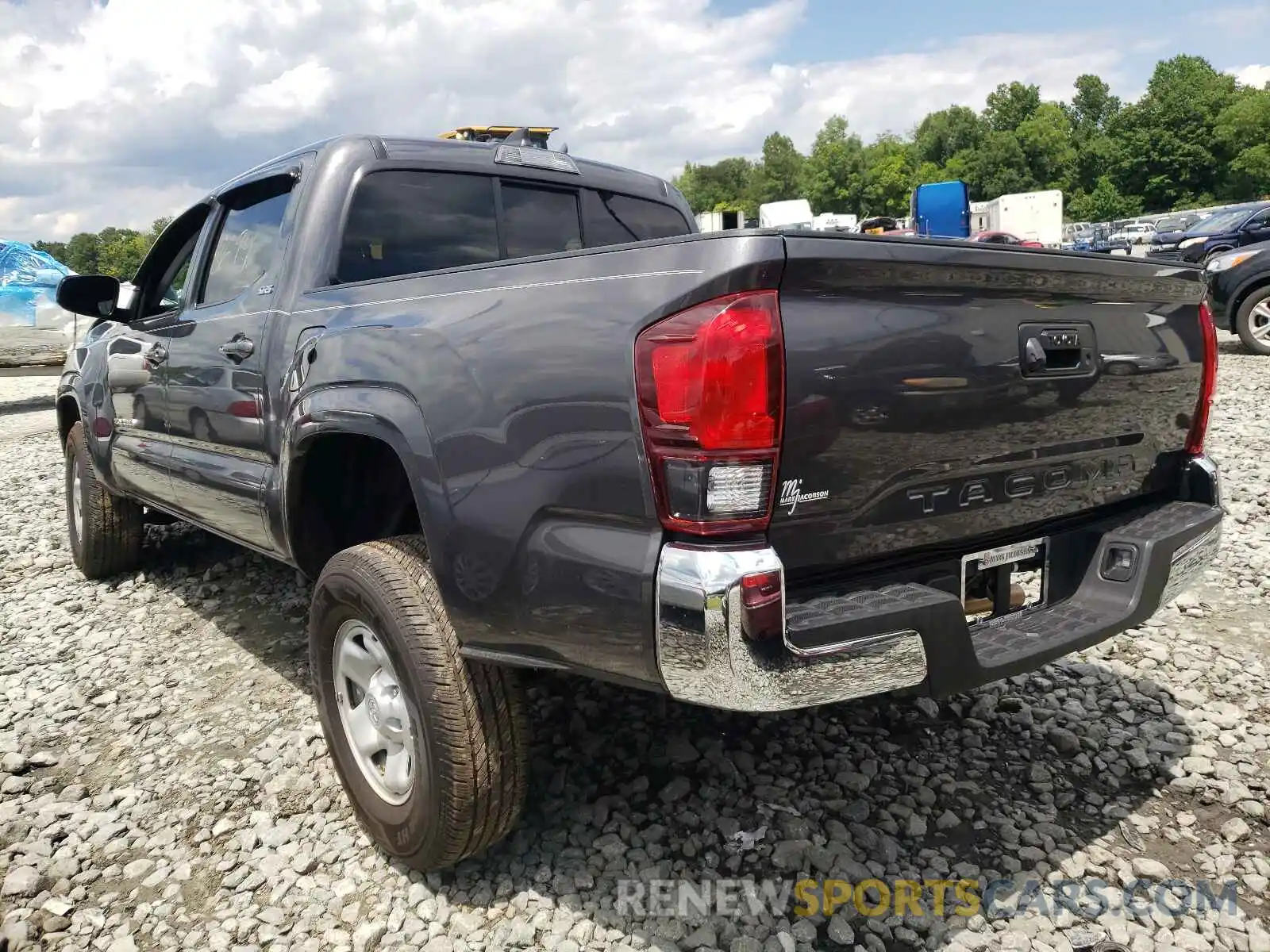 3 Photograph of a damaged car 5TFAX5GN5LX183342 TOYOTA TACOMA 2020