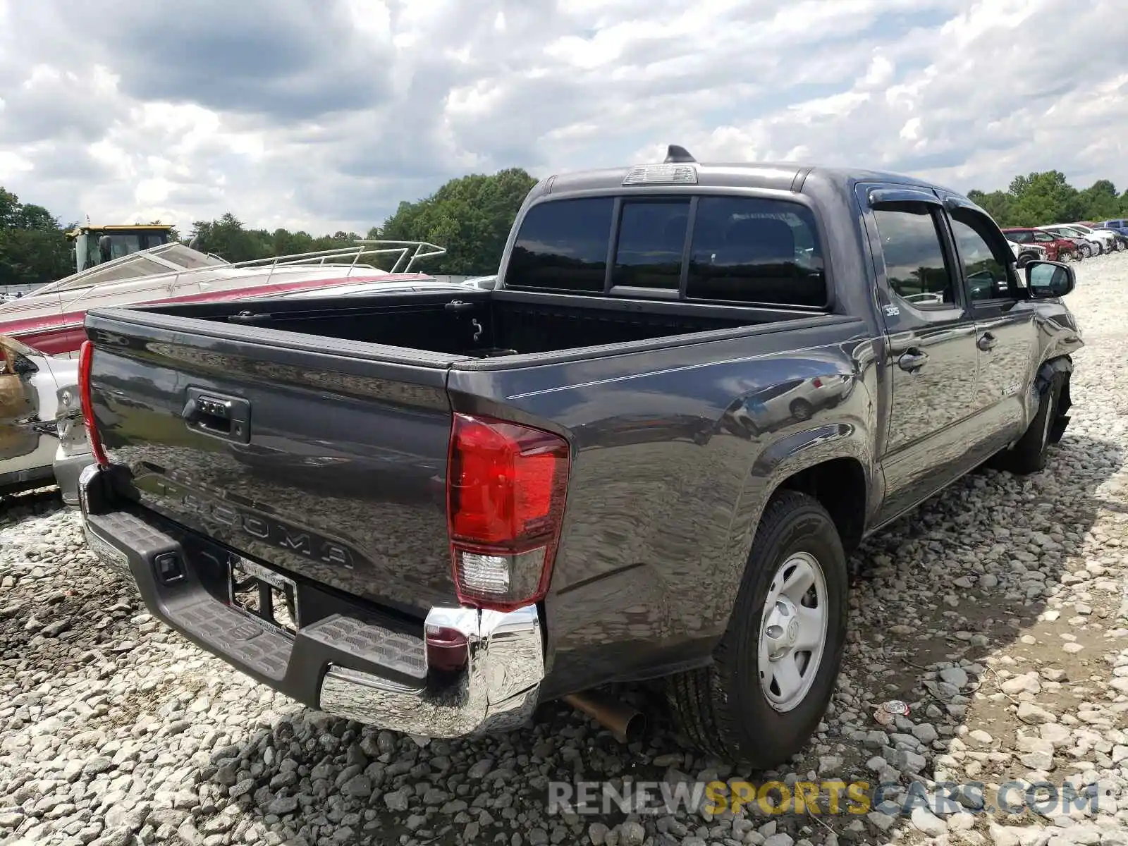 4 Photograph of a damaged car 5TFAX5GN5LX183342 TOYOTA TACOMA 2020