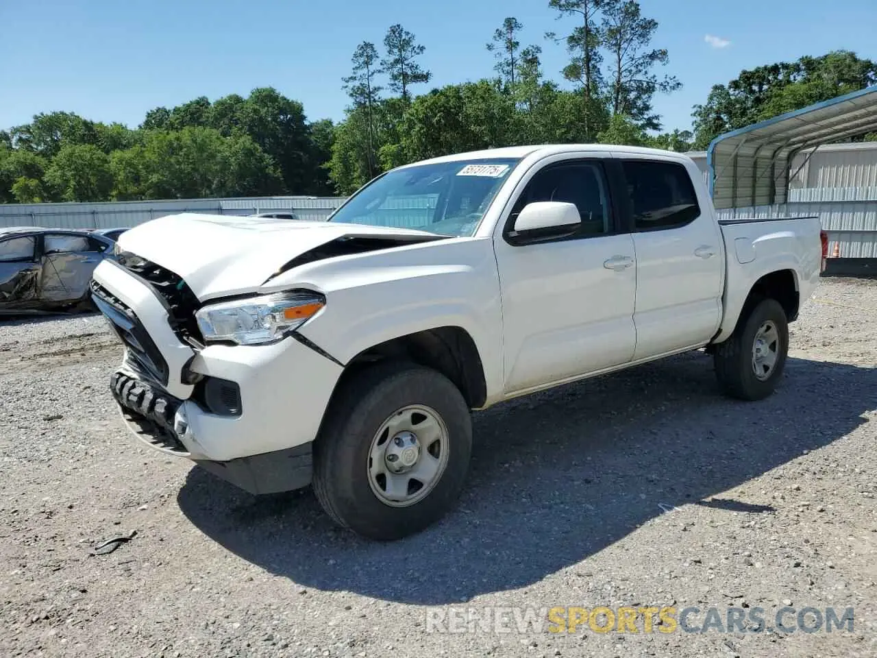 1 Photograph of a damaged car 5TFAX5GN5LX185723 TOYOTA TACOMA 2020