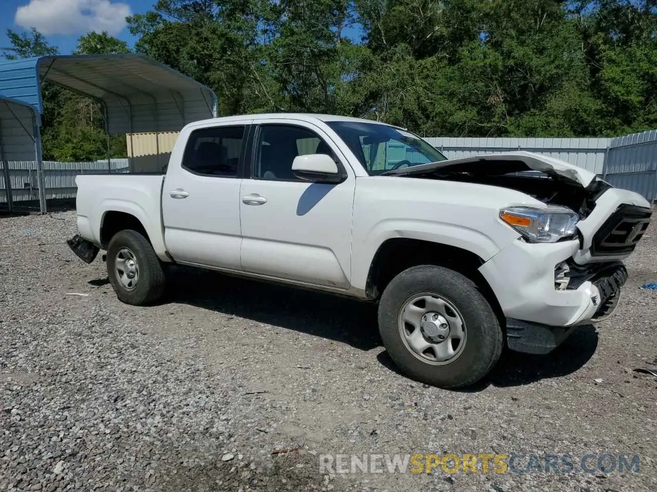 4 Photograph of a damaged car 5TFAX5GN5LX185723 TOYOTA TACOMA 2020