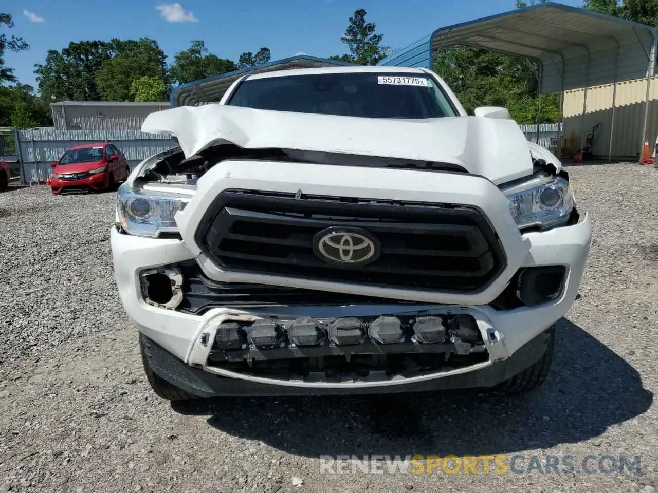 5 Photograph of a damaged car 5TFAX5GN5LX185723 TOYOTA TACOMA 2020