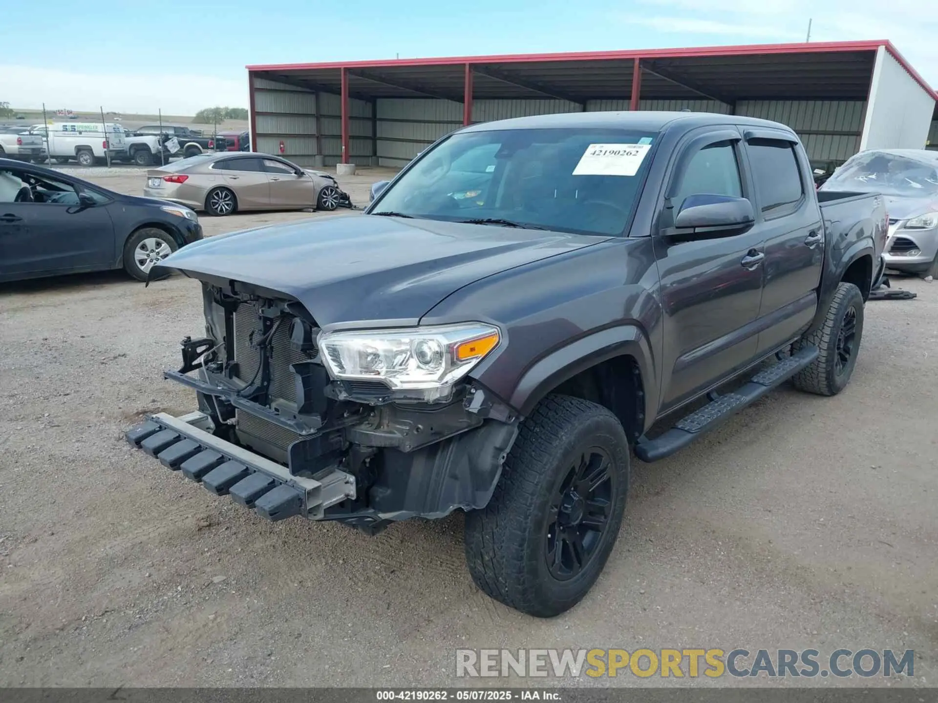 2 Photograph of a damaged car 5TFAX5GN5LX188590 TOYOTA TACOMA 2020