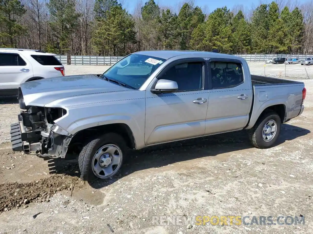 1 Photograph of a damaged car 5TFAX5GN6LX167201 TOYOTA TACOMA 2020