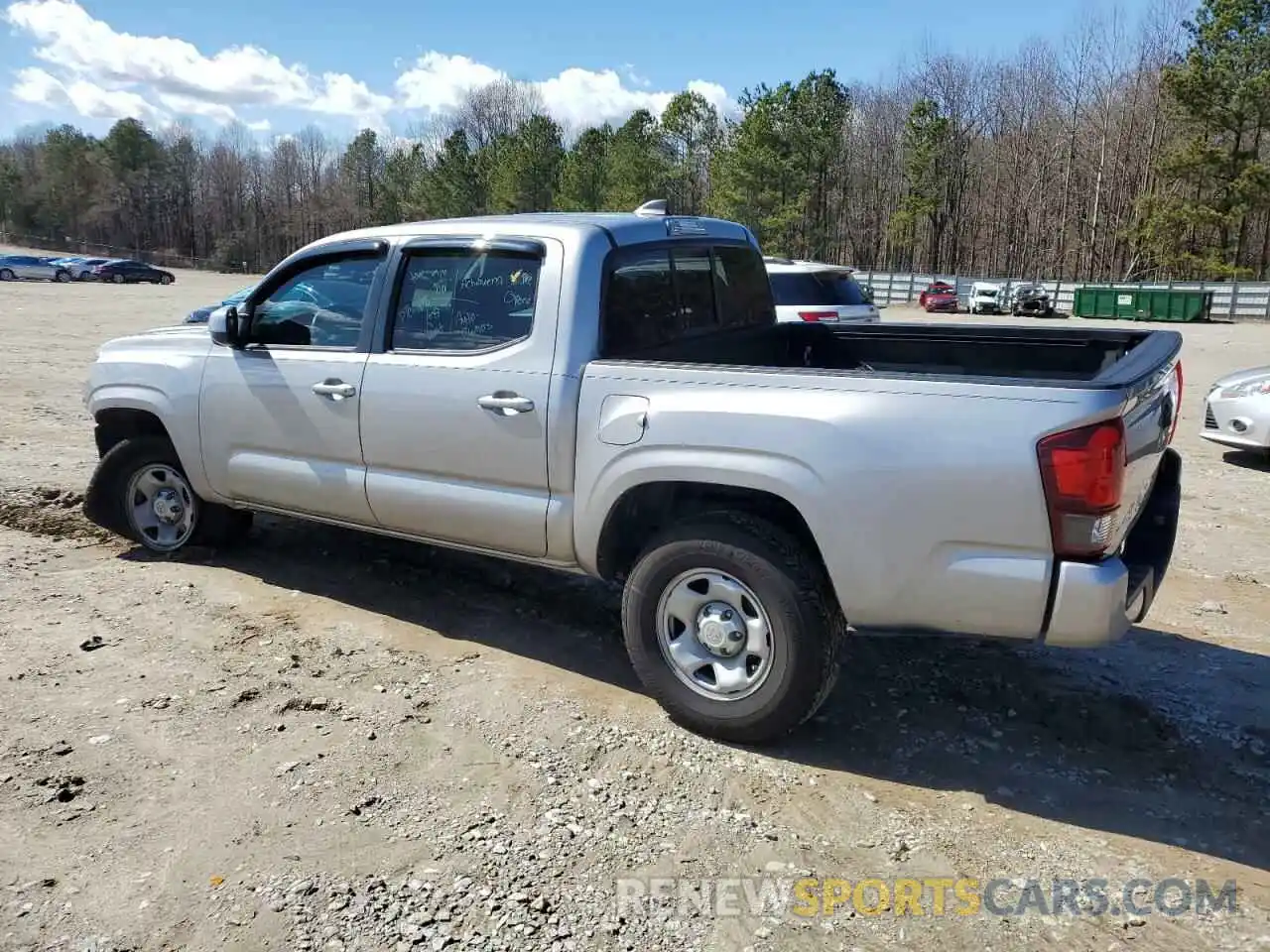 2 Photograph of a damaged car 5TFAX5GN6LX167201 TOYOTA TACOMA 2020