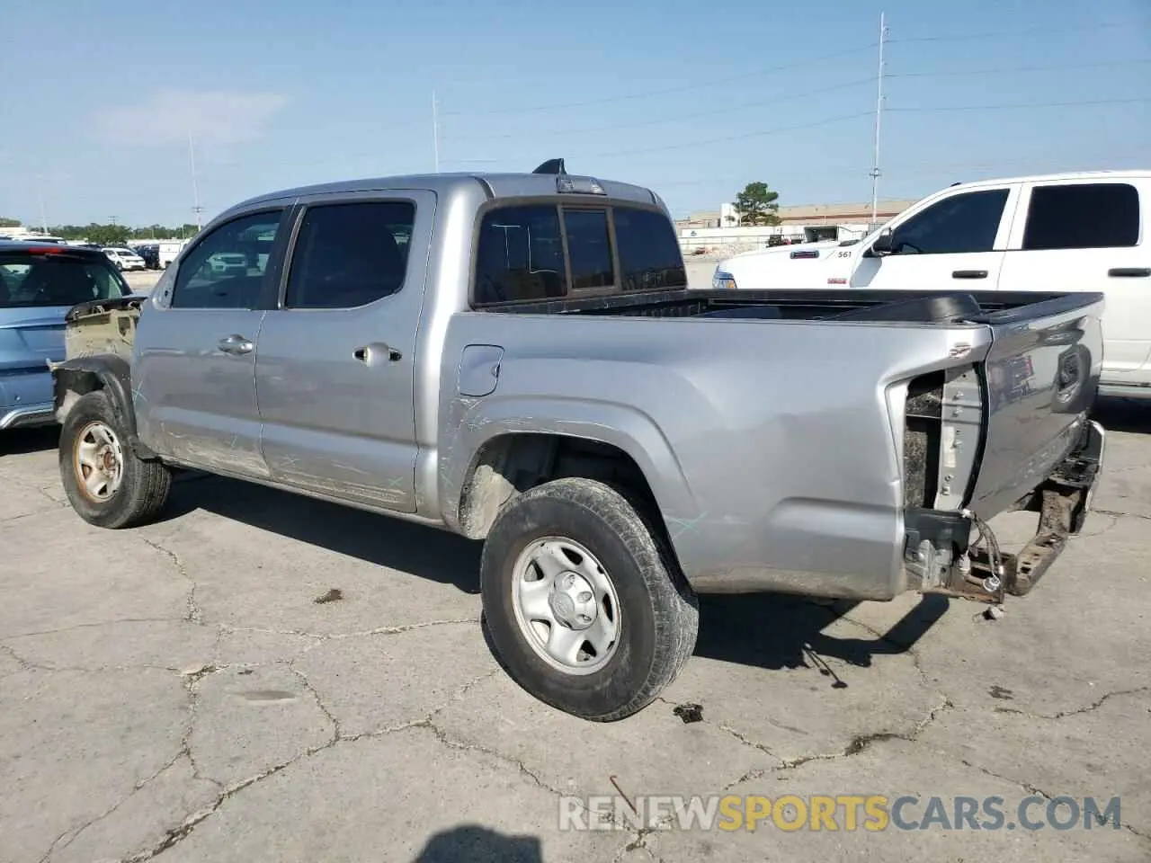 2 Photograph of a damaged car 5TFAX5GN6LX168736 TOYOTA TACOMA 2020