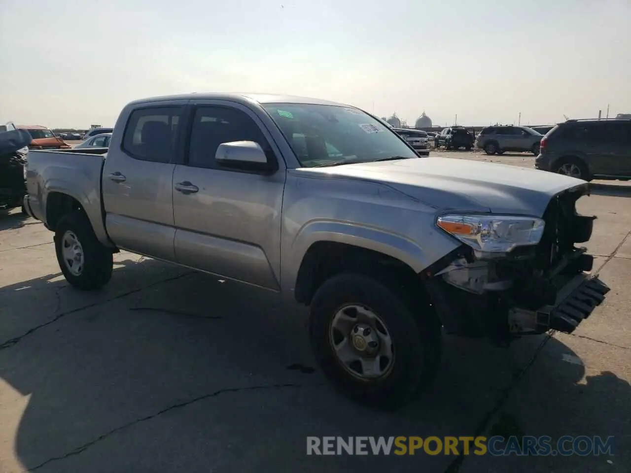 4 Photograph of a damaged car 5TFAX5GN6LX168736 TOYOTA TACOMA 2020