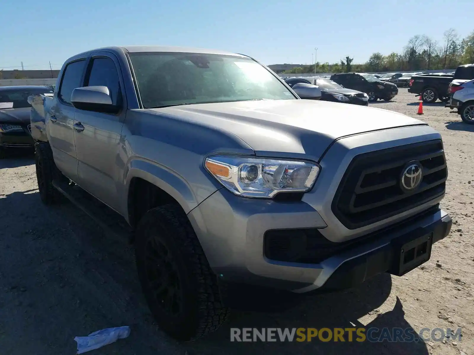 1 Photograph of a damaged car 5TFAX5GN6LX178134 TOYOTA TACOMA 2020