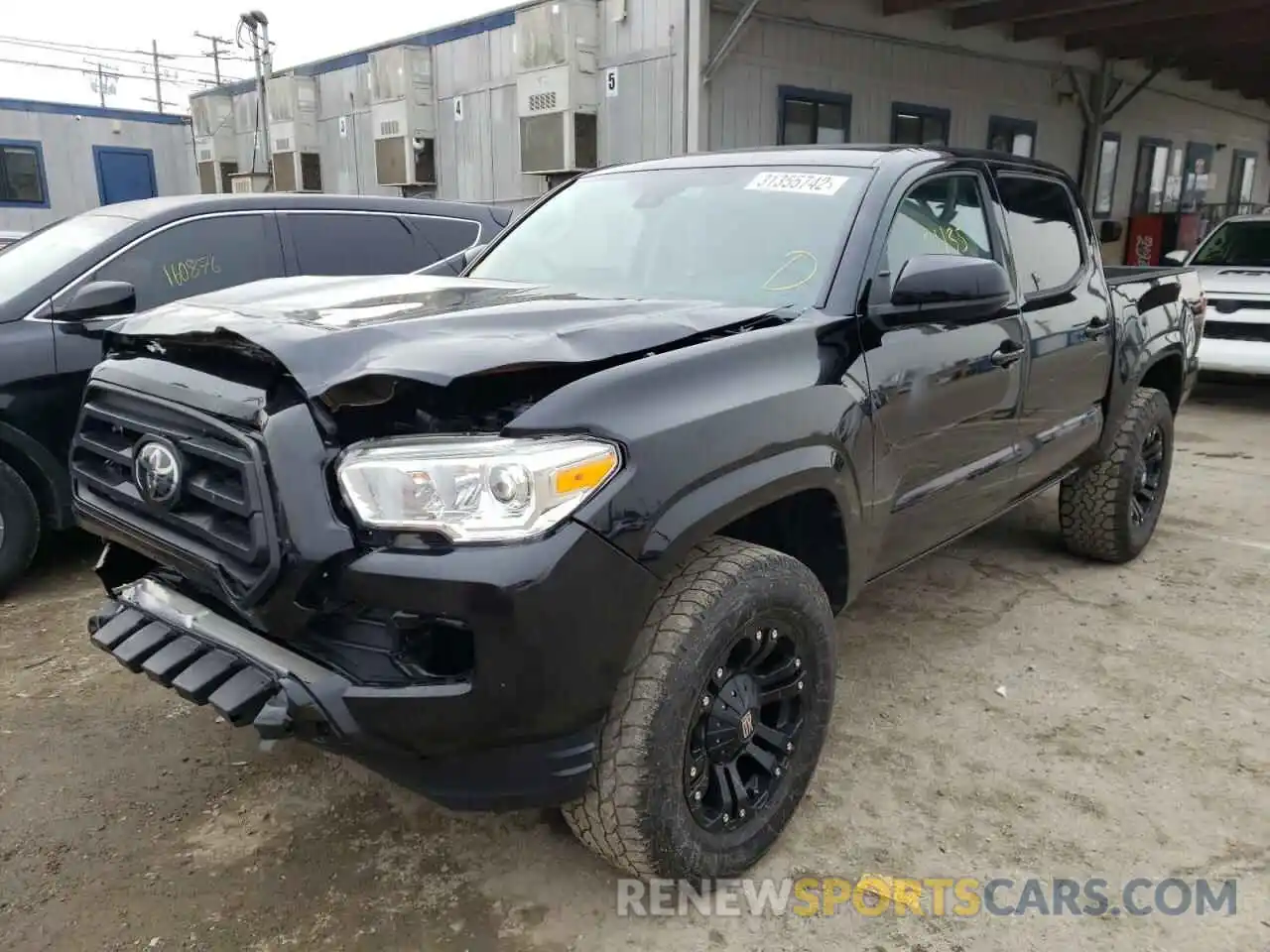 2 Photograph of a damaged car 5TFAX5GN7LX174786 TOYOTA TACOMA 2020