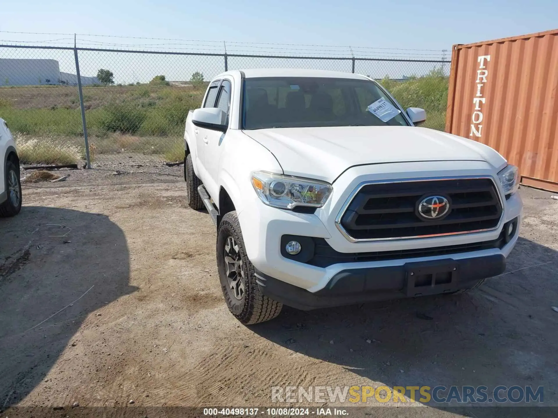1 Photograph of a damaged car 5TFAX5GN7LX178014 TOYOTA TACOMA 2020