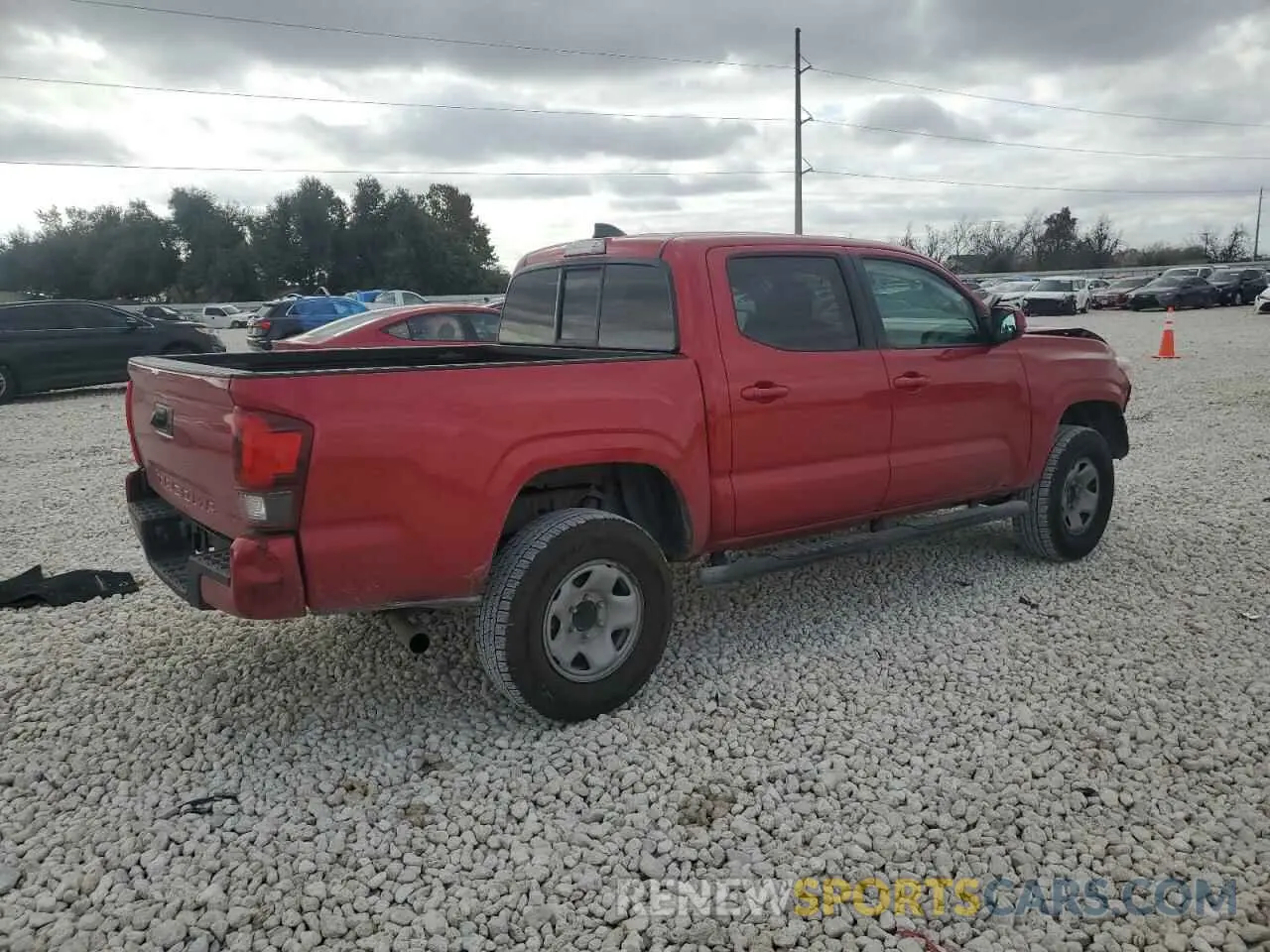 3 Photograph of a damaged car 5TFAX5GN7LX186663 TOYOTA TACOMA 2020