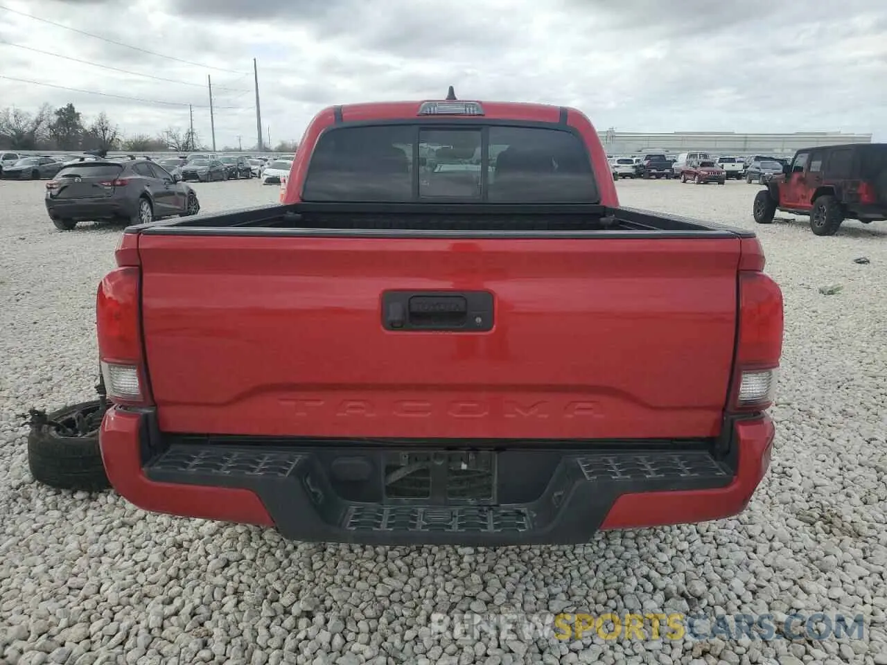 6 Photograph of a damaged car 5TFAX5GN7LX186663 TOYOTA TACOMA 2020