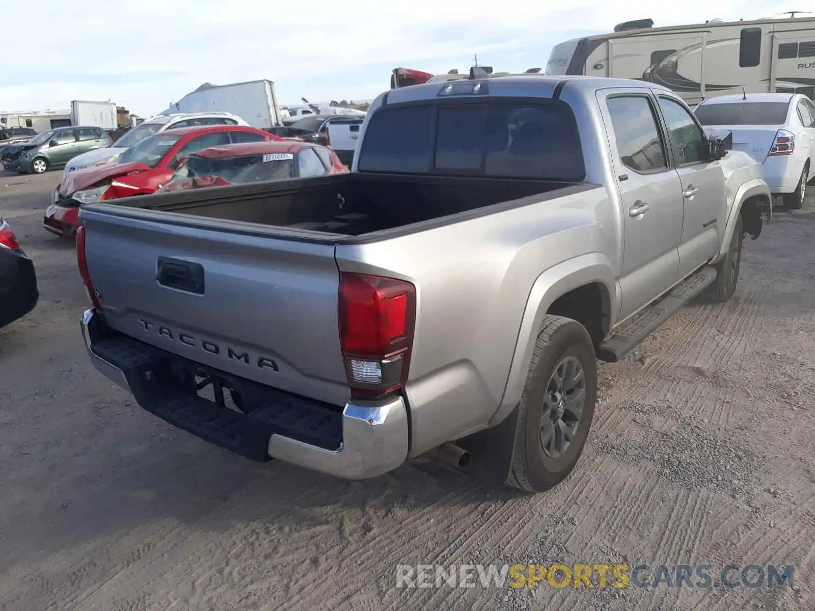 4 Photograph of a damaged car 5TFAX5GN8LX167149 TOYOTA TACOMA 2020