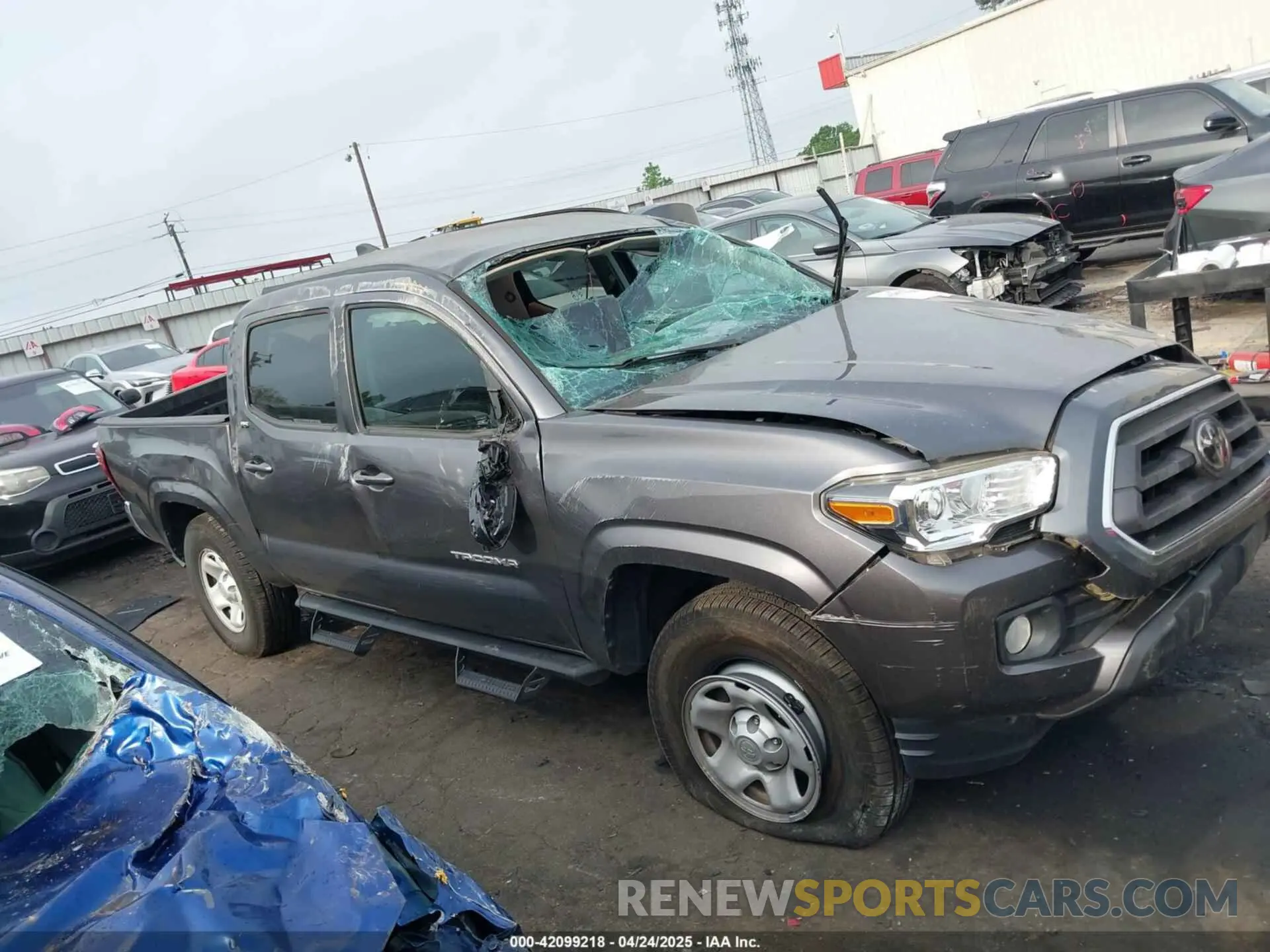 13 Photograph of a damaged car 5TFAX5GN8LX176272 TOYOTA TACOMA 2020