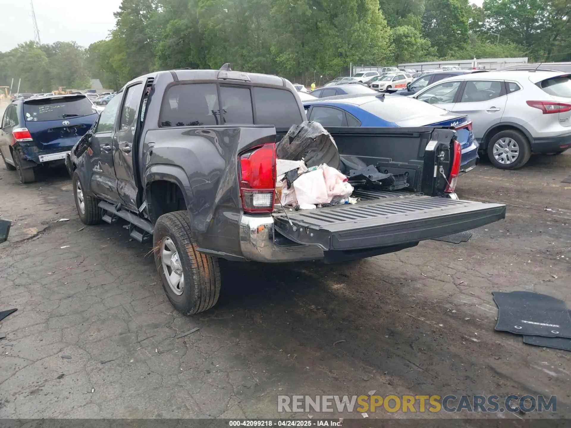 3 Photograph of a damaged car 5TFAX5GN8LX176272 TOYOTA TACOMA 2020