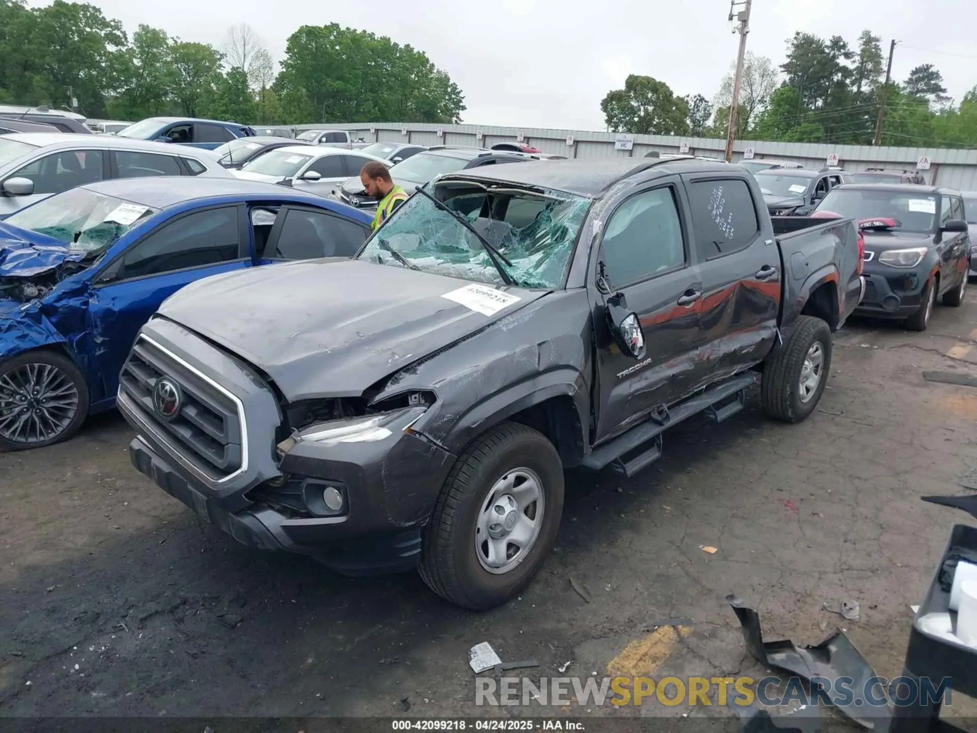 6 Photograph of a damaged car 5TFAX5GN8LX176272 TOYOTA TACOMA 2020