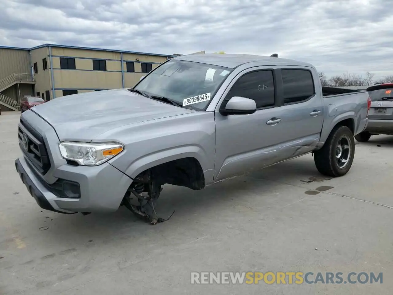 1 Photograph of a damaged car 5TFAX5GN8LX180645 TOYOTA TACOMA 2020
