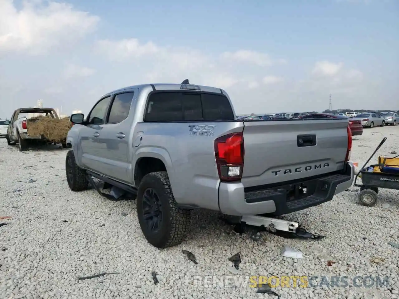 3 Photograph of a damaged car 5TFAX5GN9LX188480 TOYOTA TACOMA 2020