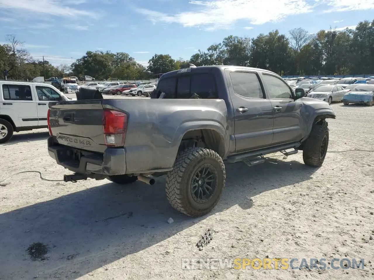 3 Photograph of a damaged car 5TFAX5GNXLX166116 TOYOTA TACOMA 2020