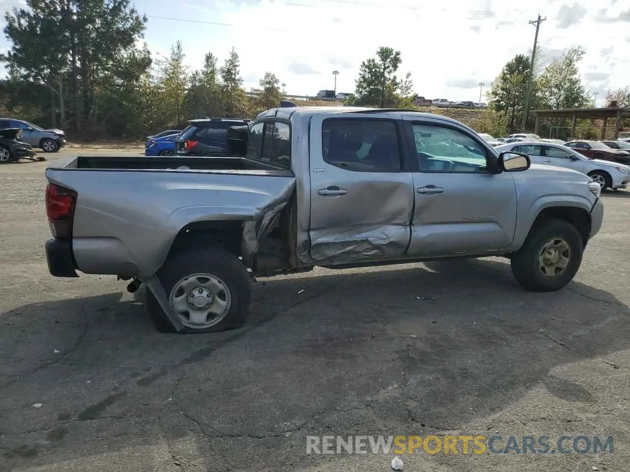 3 Photograph of a damaged car 5TFAX5GNXLX172255 TOYOTA TACOMA 2020